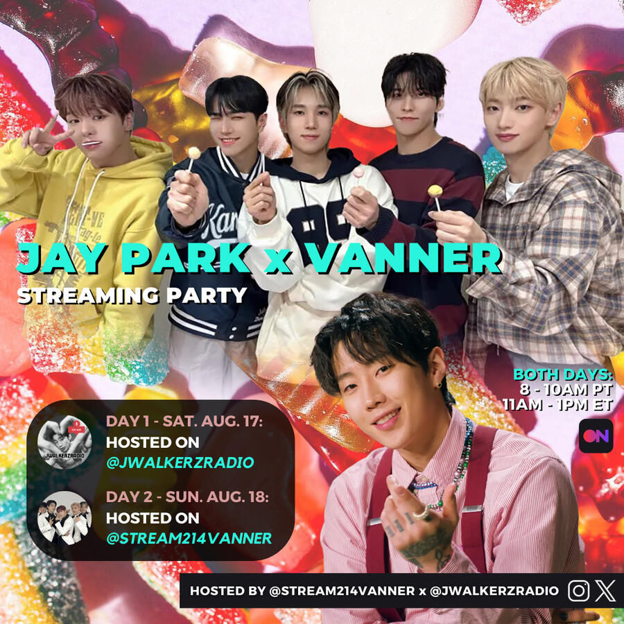 Jay Park x VANNER Streaming Party Jay Park and VANNER Stationhead Streaming Party