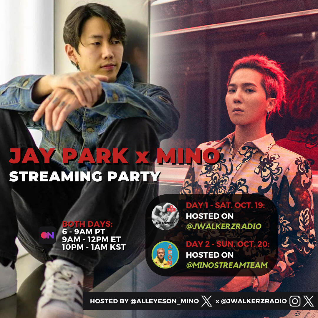 Jay Park and MINO Stationhead Streaming Party