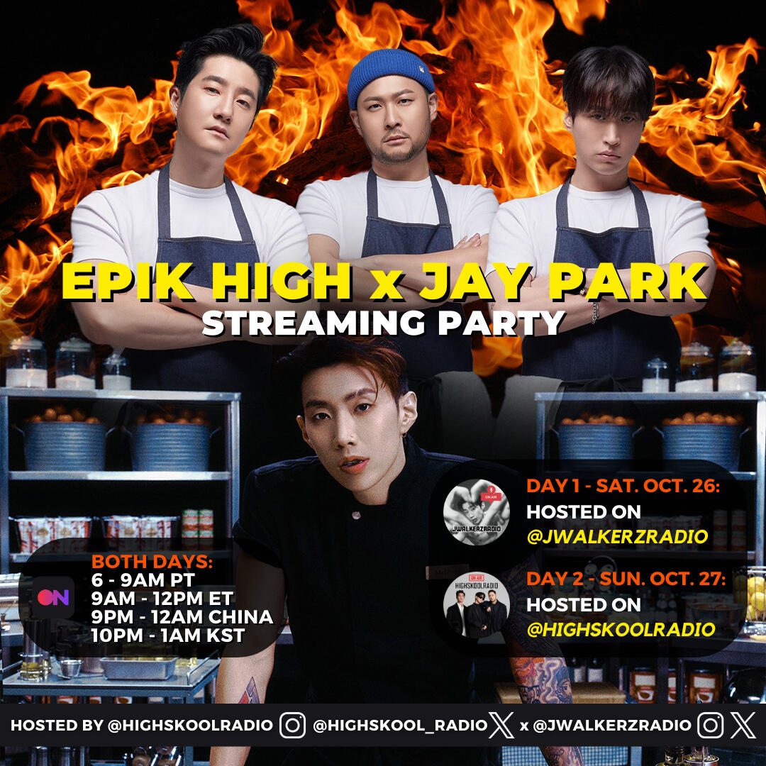 Jay Park and Epik High Stationhead Streaming Party