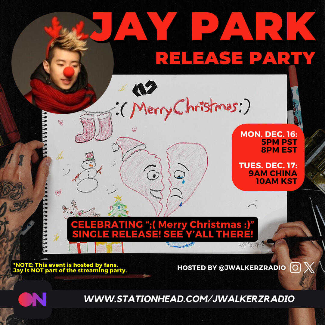 Jay Park Merry Christmas Digital Single Stationhead Streaming Party Jay Park Merry Christmas Digital Single Stationhead Streaming Party