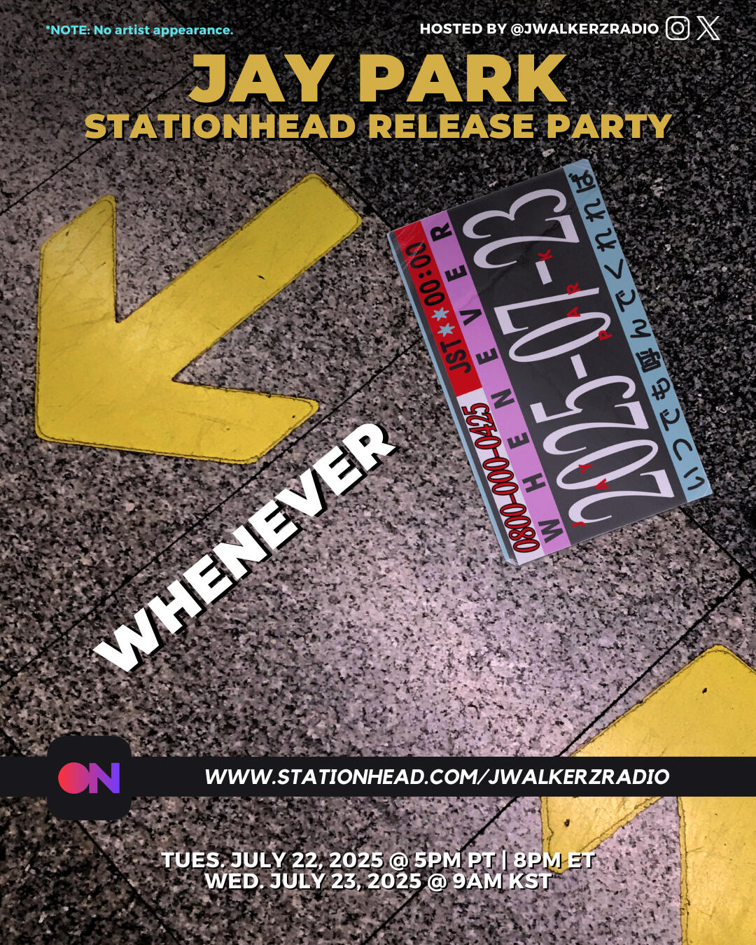 Jay Park Whenever Stationhead Release Party Jay Park Whenever Stationhead Release Party