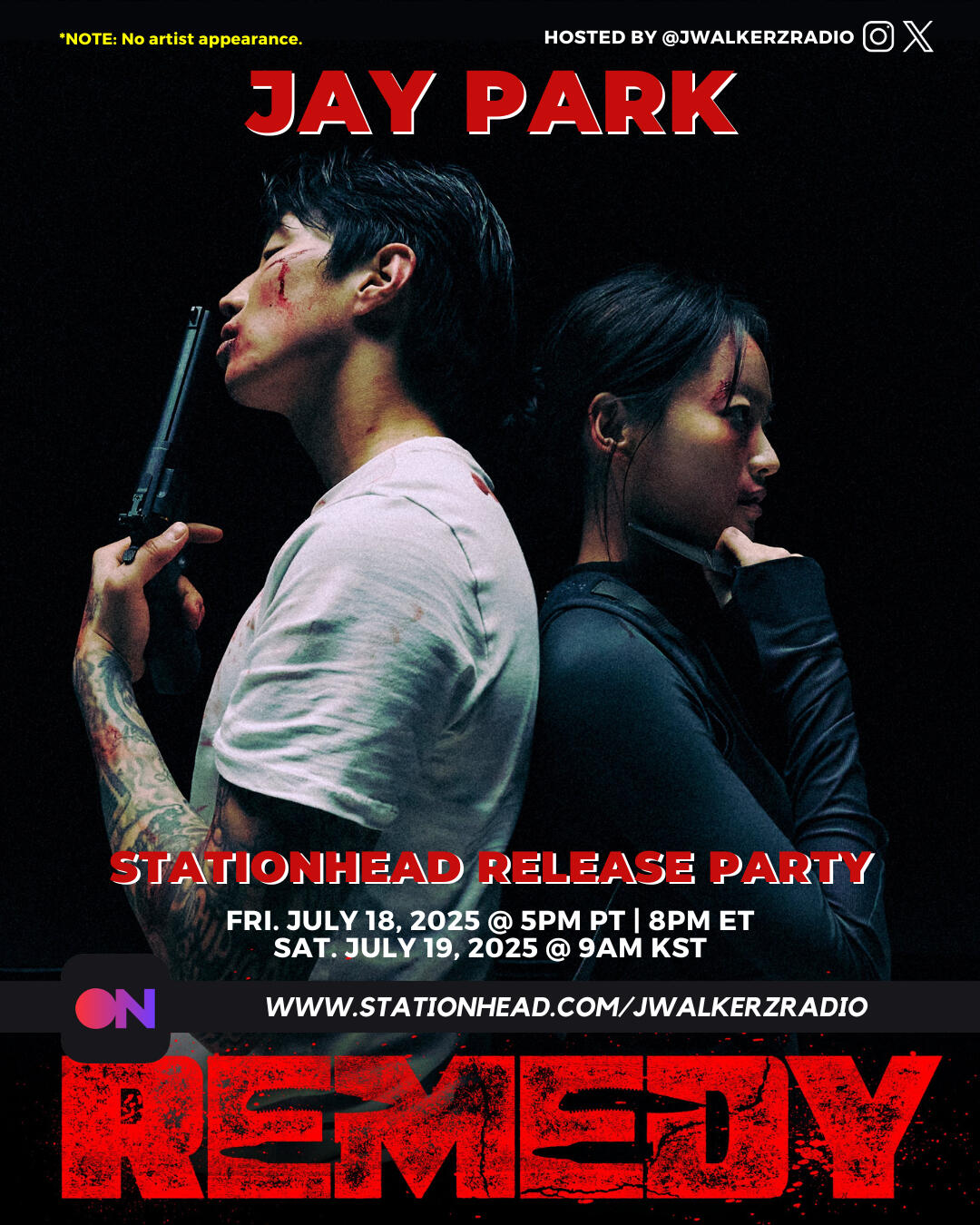 Jay Park Remedy Stationhead Release Party Jay Park Remedy Stationhead Release Party